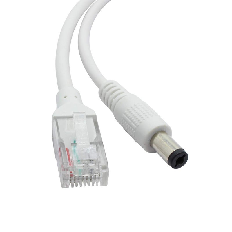 ANVISION Active 48V to 12V Waterproof PoE Splitter Adapter, IEEE 802.3af Compliant 10/100Mbps for IP Camera AP Voip Phone and More, White - Image 4
